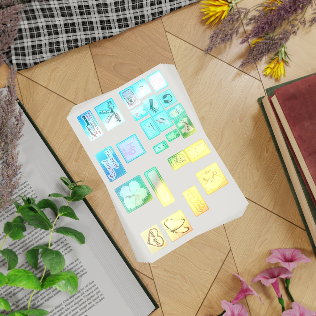 Sticker Sheet Bundle, 10pcs