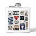 Stainless Steel Flask, 6oz